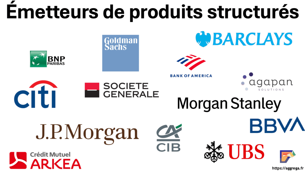 emetteurs produits structures banques